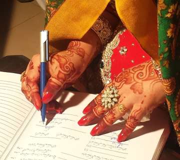 Marriage forms in Bangladesh
