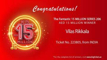Vilas Rikkala wins USD 4.08 million in Big Ticket raffle