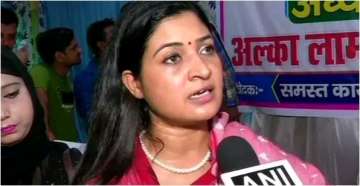 AAP's Alka Lamba marshalled out of Delhi Assembly