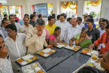 Anna Canteens, which provide meals at Rs 5 to the poor and the middle class, were shut down across A