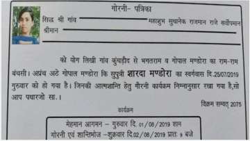 After daughter elopes, father organises her funeral in Madhya Pradesh