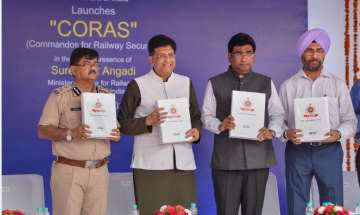 Railways gets commando security, Piyush Goyal inducts first batch of CORAS