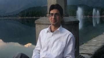 Shah Faesal was not going to US to study