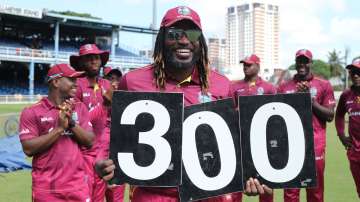 Chris Gayle pips Brian Lara to register his name in record books during 2nd ODI against India