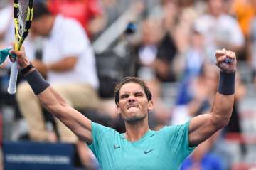 Defending champion Rafael Nadal wins Rogers Cup opener
