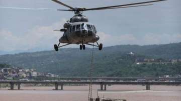 IAF South Western Command performs humanitarian rescue operations?