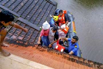 Floods rescue operations