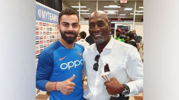 India vs West Indies: Virat Kohli shares photo with biggest 'Boss' Vivian Richards