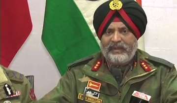 Chinar Corps Commander Lieutenant General K.J.S. Dhillon