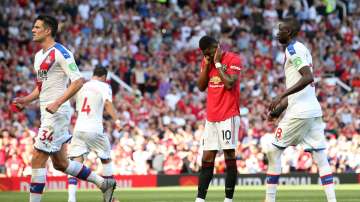 Premier League: Marcus Rashford misses penalty as Manchester United lose 2-1 to Crystal Palace