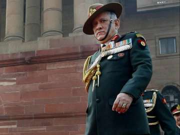 Army Chief Bipin Rawat's first Srinagar visit today after revocation of Article 370