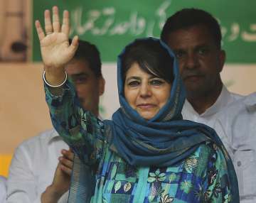 PDP Leader Mehbooba Mufti has been put under house arrest. 