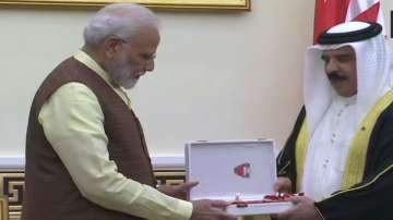 PM Modi conferred with The King Hamad Order of the Renaissance
