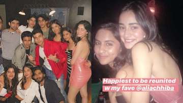 Ananya Panday parties with Shah Rukh Khan’s son Aryan