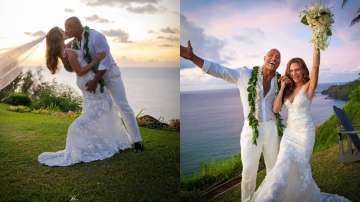 Dwayne Johnson The Rock Married: Hollywood star Dwayne Johnson has exchanged vows with longtime girl