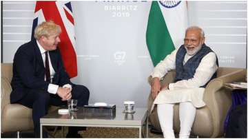 PM Modi meets Boris Johnson on G7 Summit sidelines; India-UK to cement ties in trade, defence, innovation
