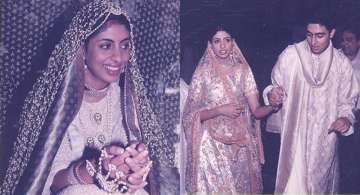 Shweta Bachchan had been 'The Bride Wore White', check out throwback pictures of her 1997 wedding