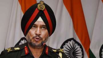 Northern Army Commander Lieutenant General Ranbir Singh