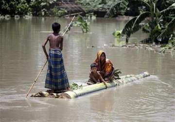 Two killed, several villages affected in Andhra floods
 