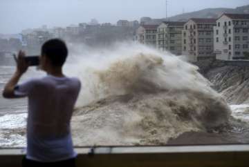 Death toll from typhoon in eastern China rises to 45
?