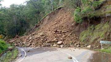 Landslides close Jammu Srinagar highway. Representational image