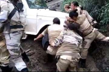 Viral Video: Naga women battalion lifting Bolero out of ditch leaves Anand Mahindra stunned