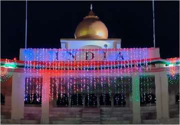 Independence Day celebrations at Attari-Wagah border