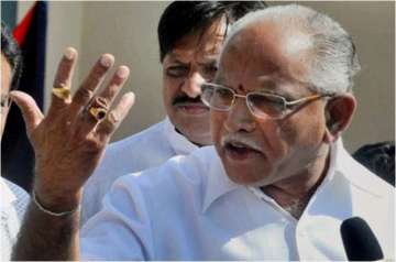 Karnataka CM BS Yediyurappa