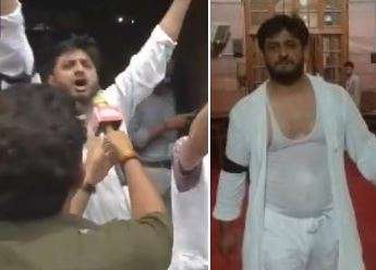 Mehbooba's MPs tear their clothes in protest, moved out of Rajya Sabha for attempting to destroy Constitution 