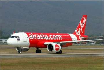 Dog on Goa Airport runway Air Asia