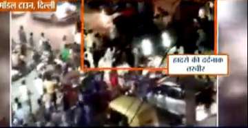 2 held after car rams into crowd in Delhi's Model Town