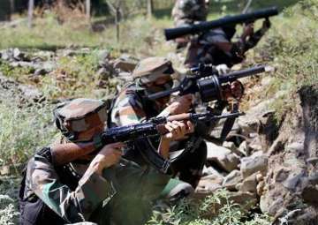 Fresh firing between holed up terrorists, Army in J&K's Ramban
