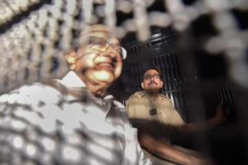 Chidambaram spent first night sleeping on a floor inside Tihar Jail.