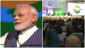 PM Modi addressed?14th COP to UNCCD in Greater Noida