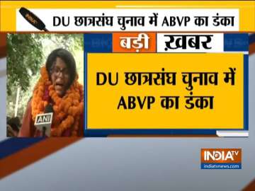DUSU Election Results: ABVP wins 3 out of 4 posts; NSUI manages 1