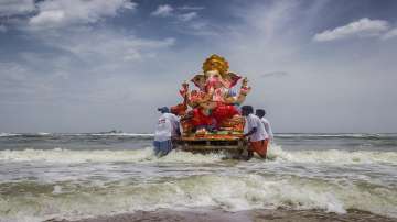 Over 38k Ganpati idols immersed at 129 spots in Mumbai