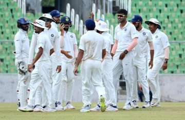 India A inch closer to victory against SA A after rain-affected Day 3