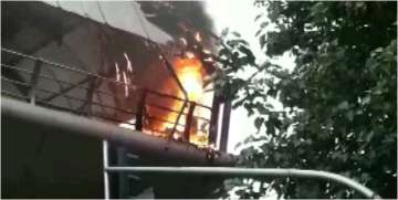 Fire breaks out in Cotton Green railway station in Mumbai