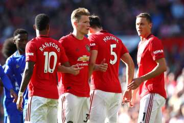 Manchester United earned their first win in over a month in beating Leicester 1-0 thanks to an early