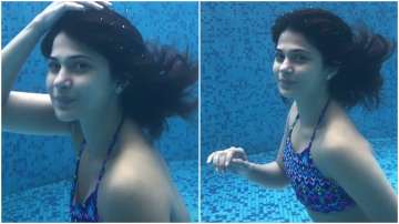 Beyhadh 2 actress Jennifer Winget is a water baby in her latest underwater video, WATCH