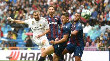 La Liga: Karim Benzema scores brace as Real Madrid beat Levante in hard-fought match