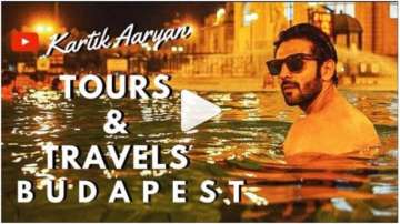 Kartik Aaryan launches his YouTube channel, shares video from Budapest