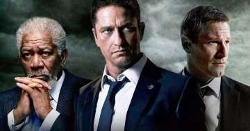 One user has shared the Hindi translation of American thriller film "London Has Fallen". It is translates to "London Gir Gaya".