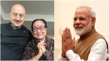 PM Modi touched by Anupam Kher's mother's wish on birthday