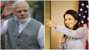 PM Modi and US Presidential candidate Tulsi Gabbard