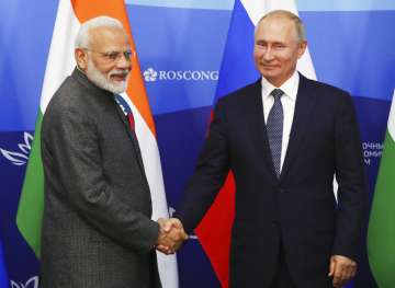 Narendra Modi Russia visit