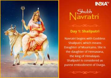Goddess Shailputri, Navratri
