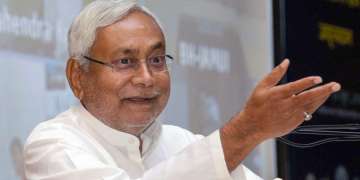 Nitish Kumar holds meeting over rainfall, flood alert