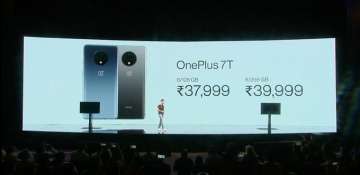 OnePlus 7T starts at Rs 37,999 for the base variant and costs Rs 39,999 for the top-end variant.