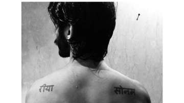 Harsh Varrdhan Kapoor flaunts sisters Sonam Kapoor and Rhea Kapoor names inked on his shoulders